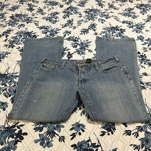 Classic Blue Straight Leg Women's Jeans